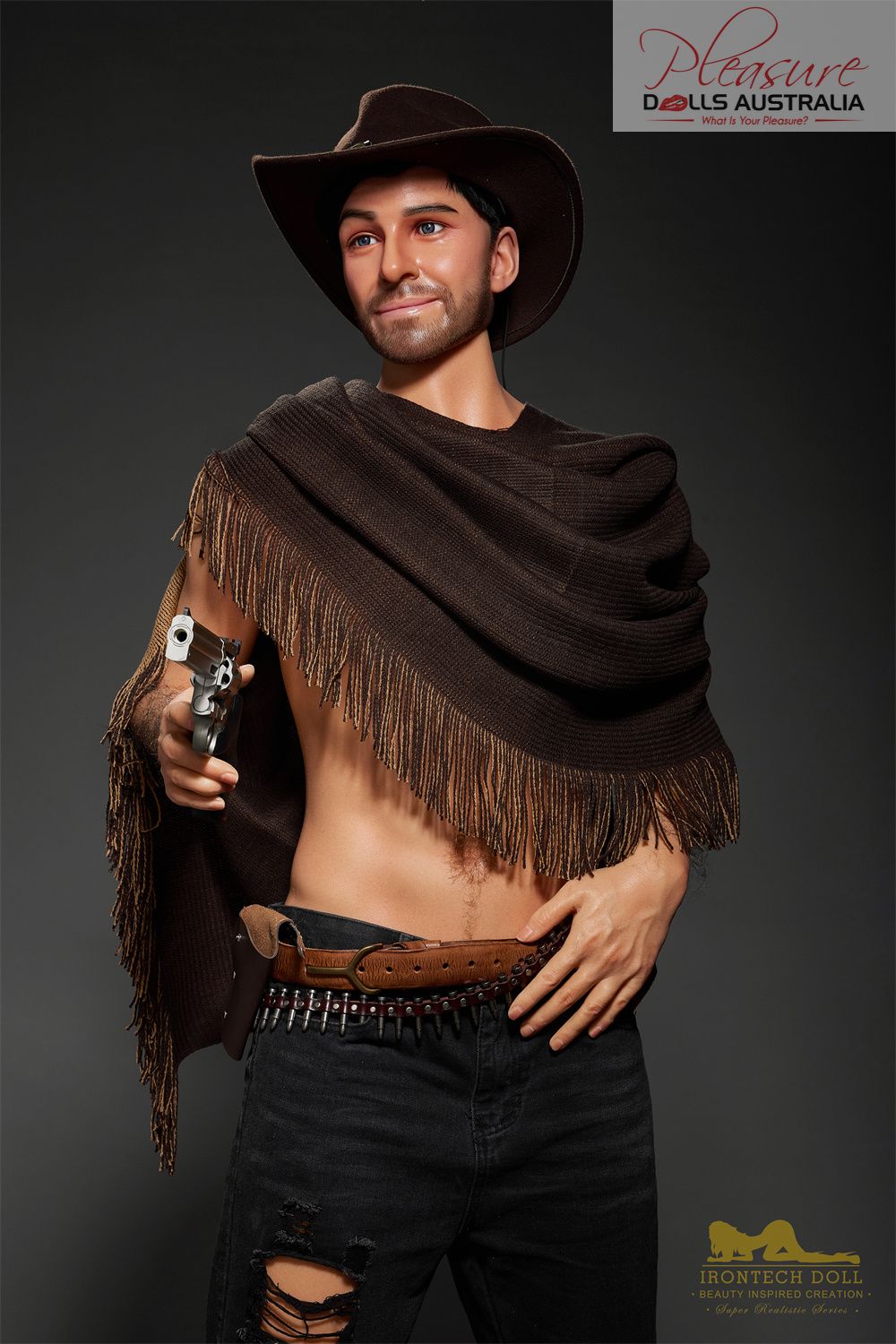 ALLAN<br>170cm Irontech Male Doll<br>Full Silicone - Pleasure Dolls Australia