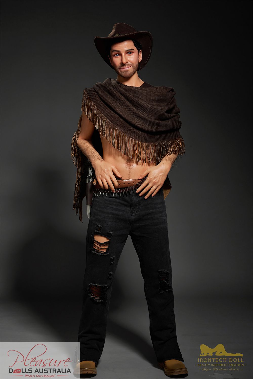 ALLAN<br>170cm Irontech Male Doll<br>Full Silicone - Pleasure Dolls Australia
