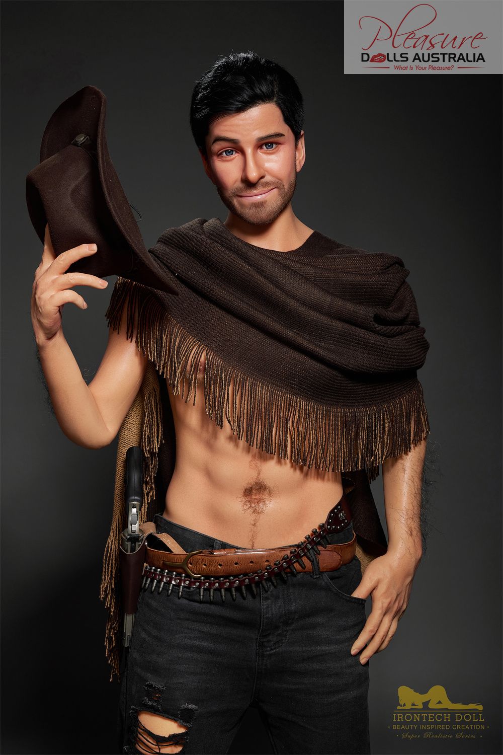 ALLAN<br>170cm Irontech Male Doll<br>Full Silicone - Pleasure Dolls Australia