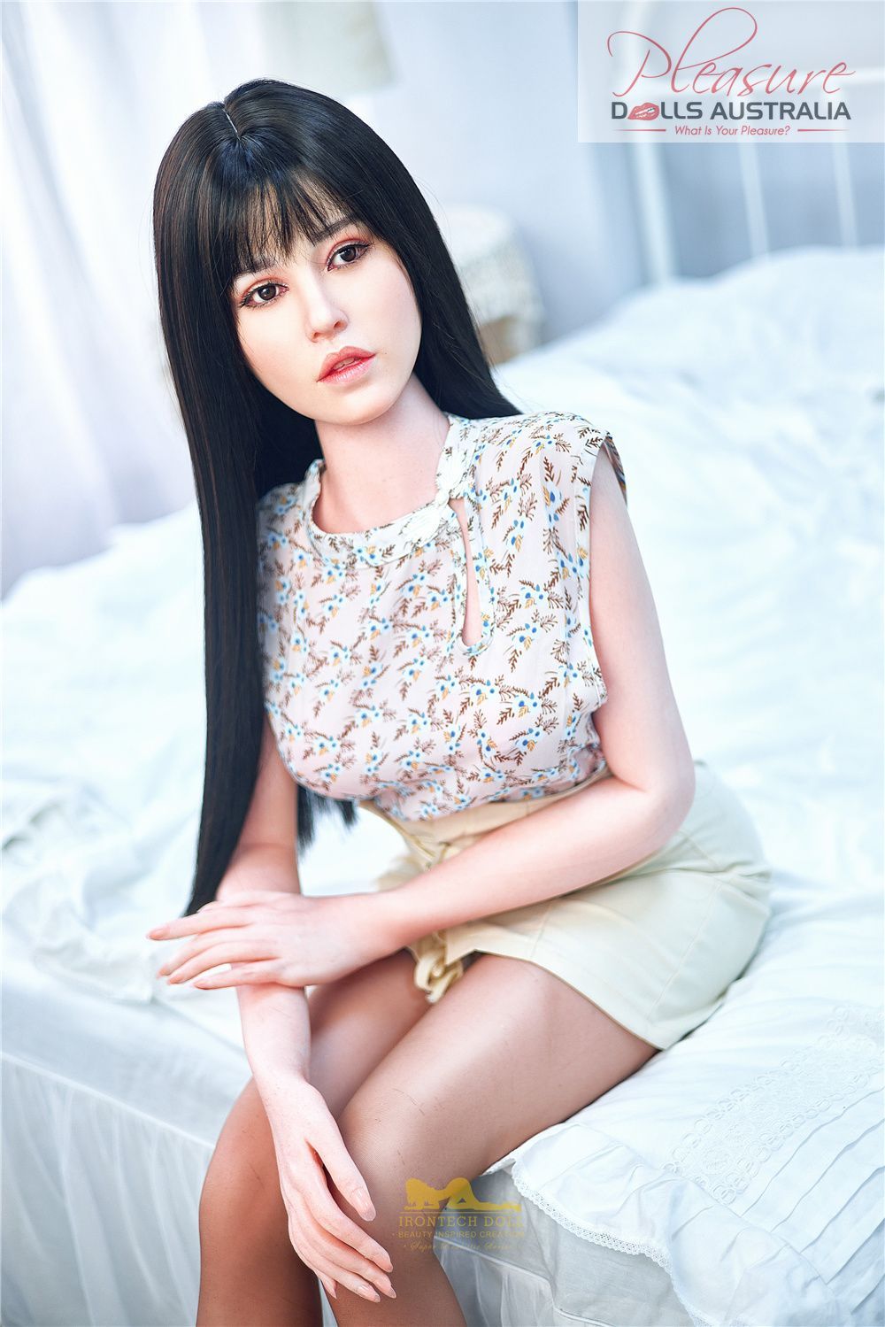 ANGELIA - 161cm C-Cup<br>Irontech Full Silicone Doll - Pleasure Dolls Australia