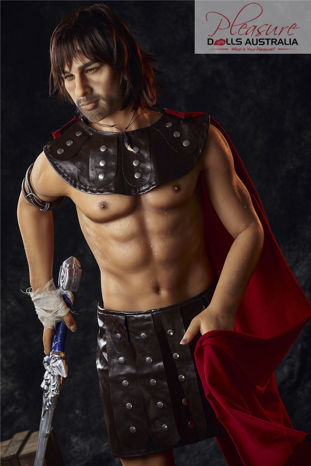 CHARLES (WARRIOR)<br>162cm Irontech Male Sex Doll - Pleasure Dolls Australia