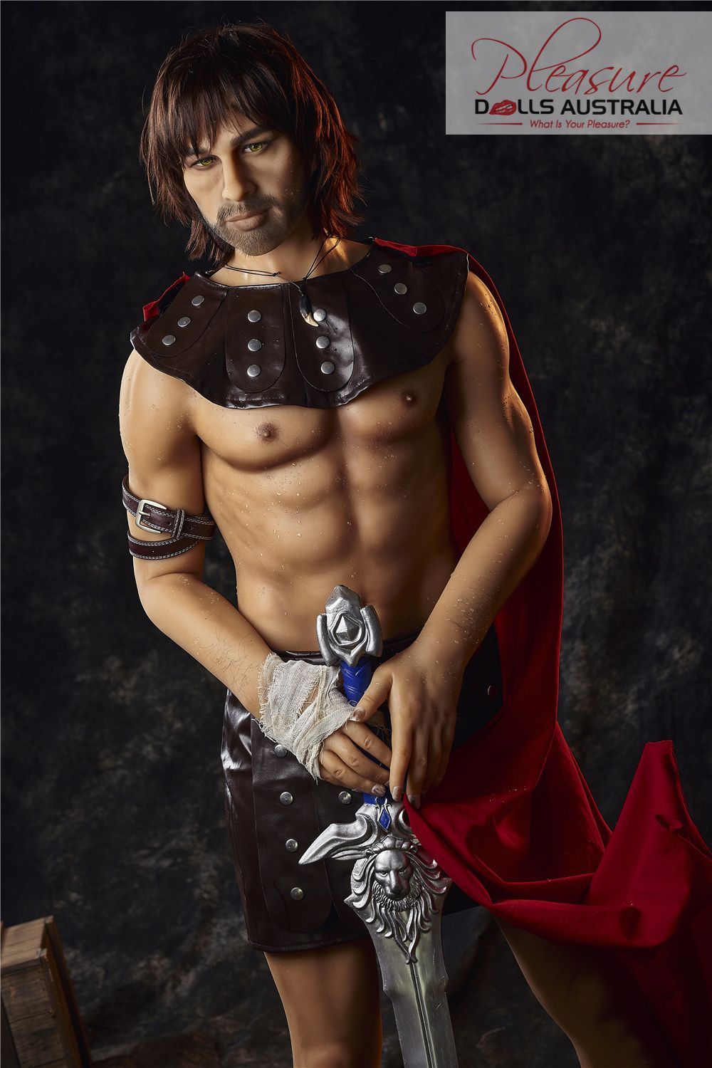 CHARLES (WARRIOR)<br>162cm Irontech Male Sex Doll - Pleasure Dolls Australia