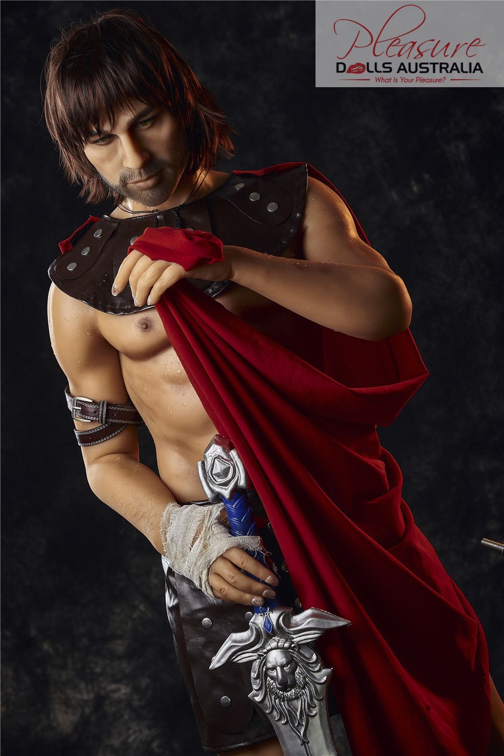 CHARLES (WARRIOR)<br>162cm Irontech Male Sex Doll - Pleasure Dolls Australia