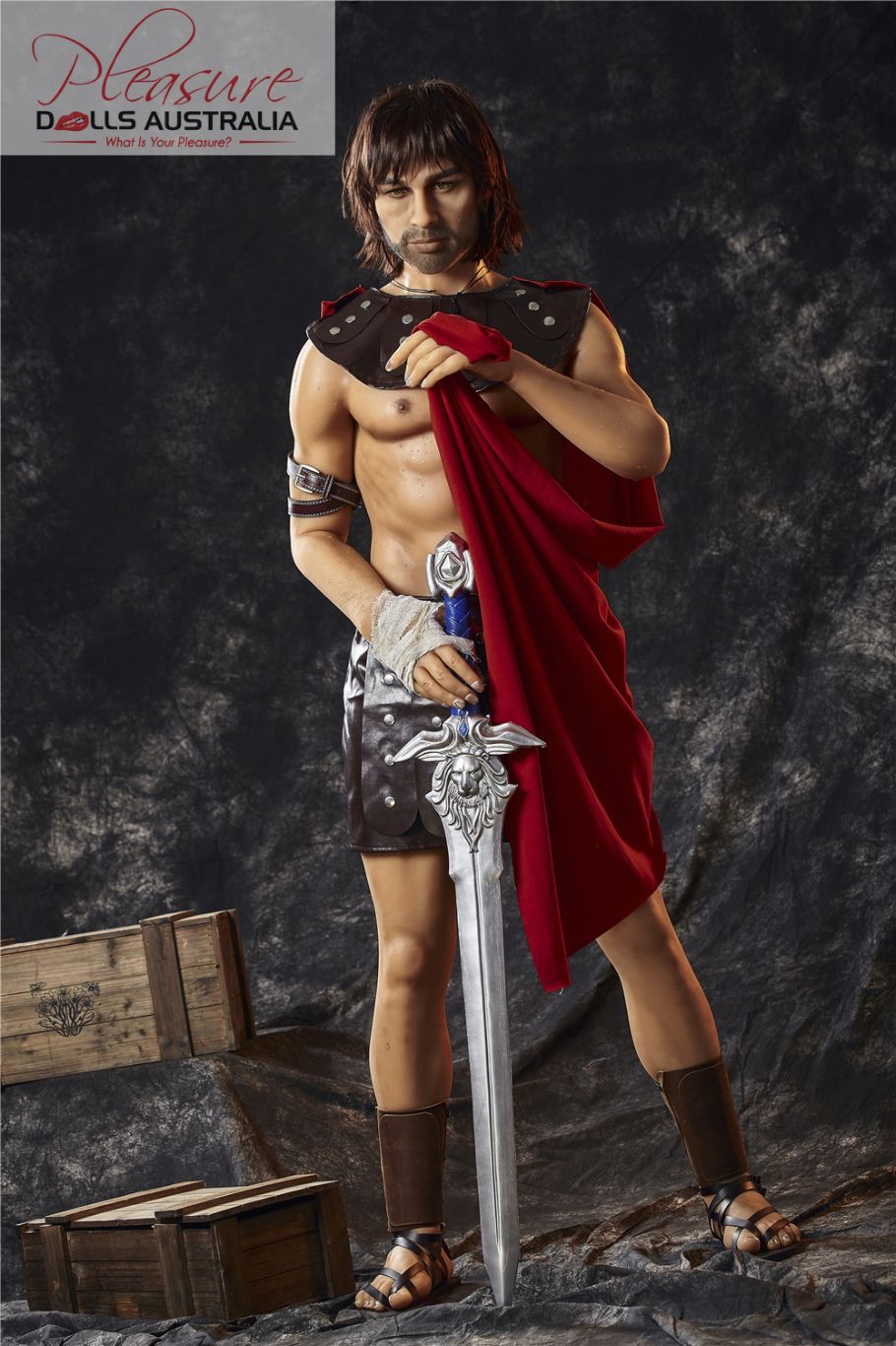 CHARLES (WARRIOR)<br>162cm Irontech Male Sex Doll - Pleasure Dolls Australia