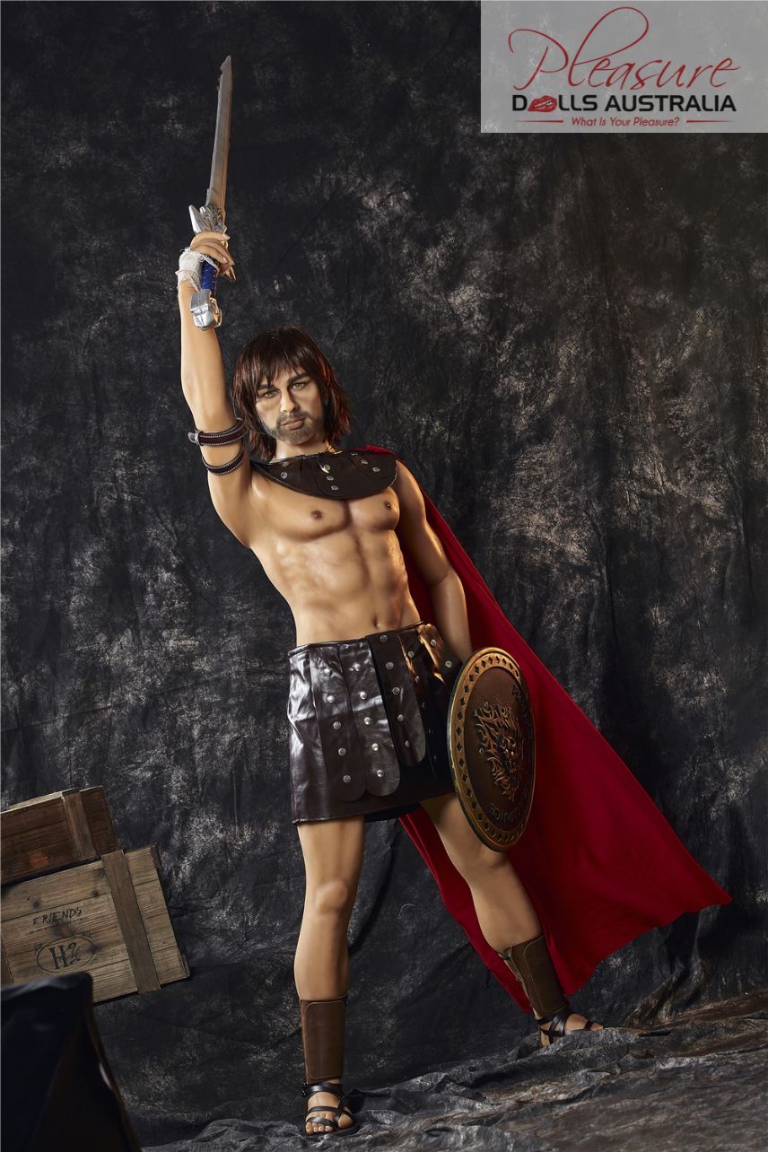 CHARLES (WARRIOR)<br>162cm Irontech Male Sex Doll - Pleasure Dolls Australia