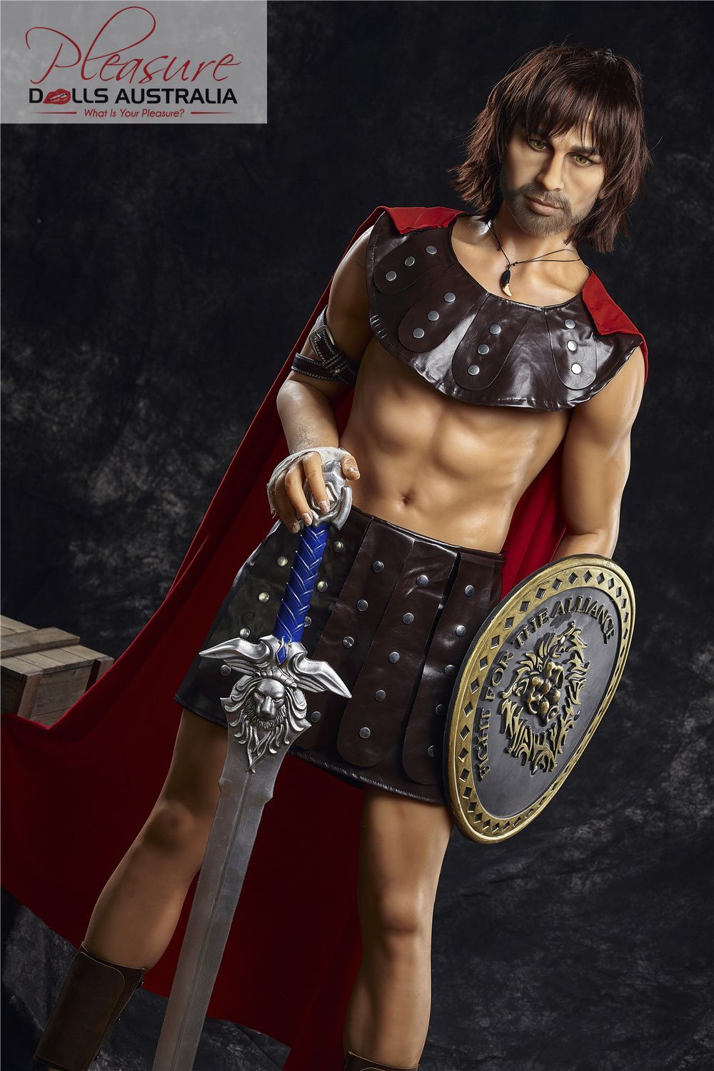 CHARLES (WARRIOR)<br>162cm Irontech Male Sex Doll - Pleasure Dolls Australia