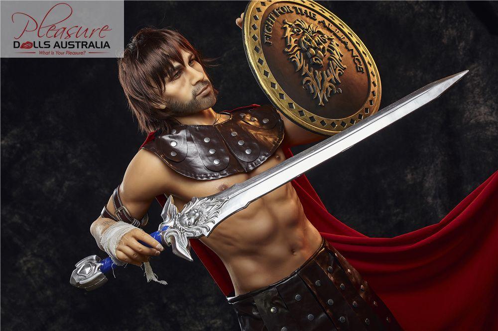 CHARLES (WARRIOR)<br>162cm Irontech Male Sex Doll - Pleasure Dolls Australia
