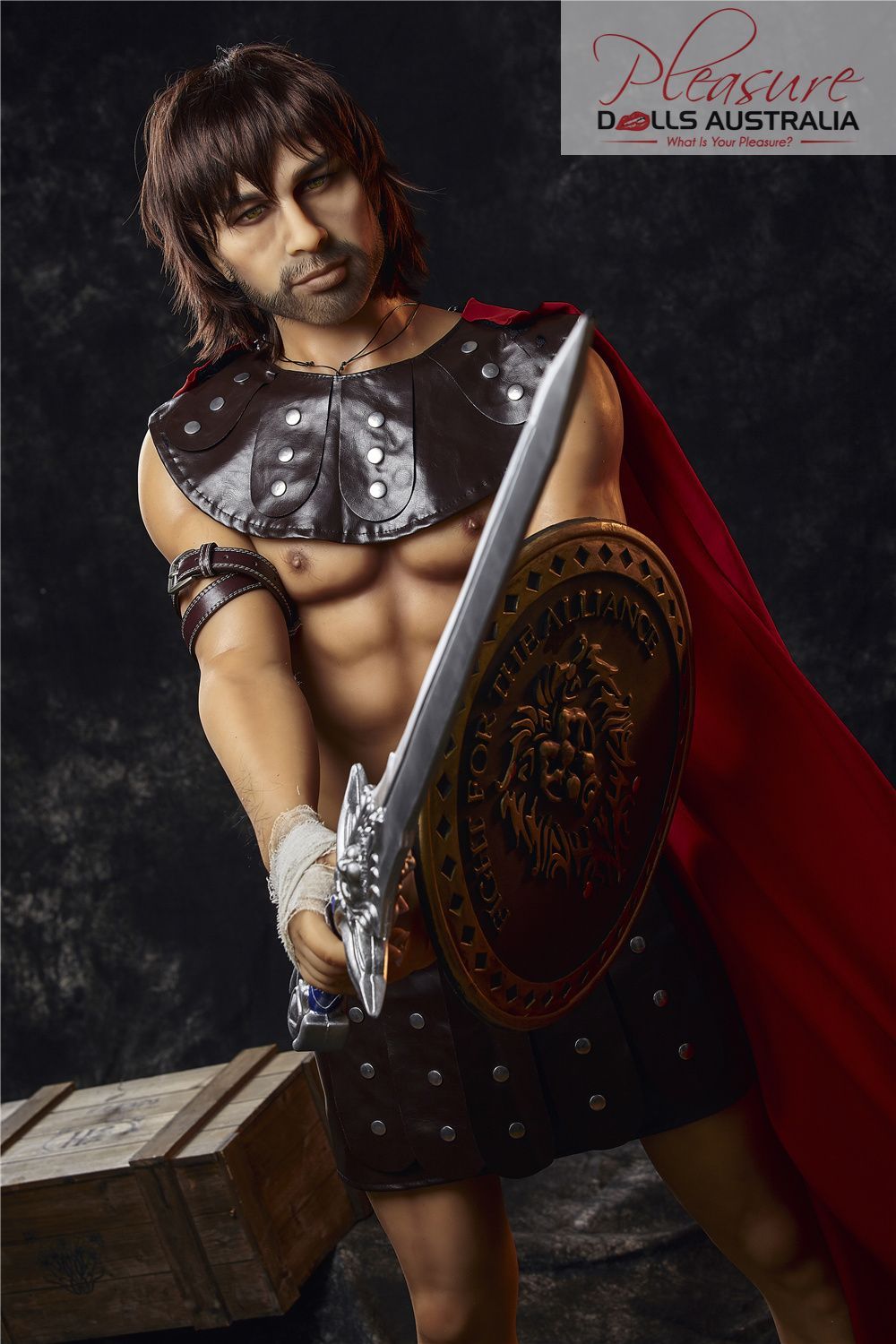 CHARLES (WARRIOR)<br>162cm Irontech Male Sex Doll - Pleasure Dolls Australia