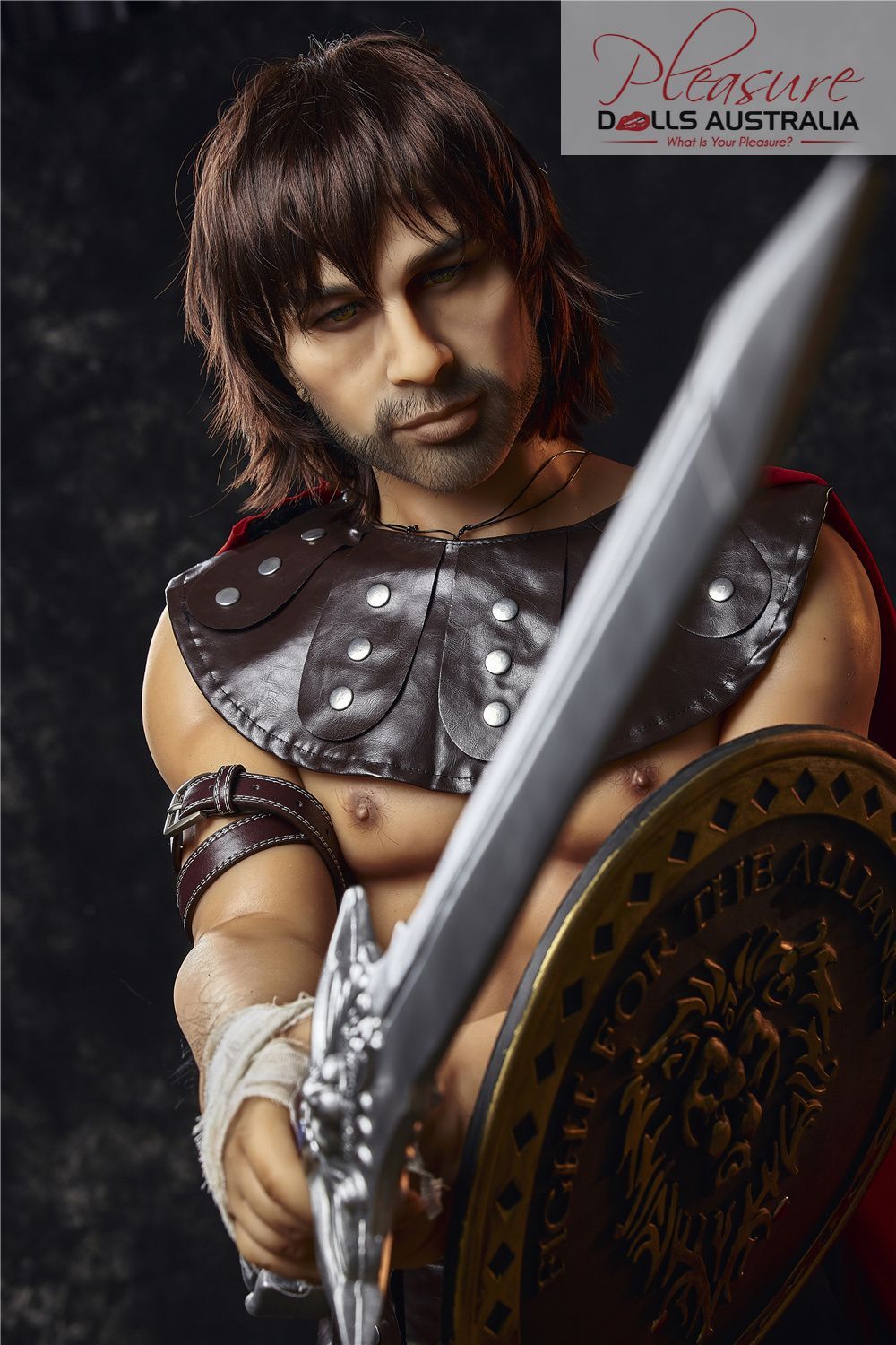 CHARLES (WARRIOR)<br>162cm Irontech Male Sex Doll - Pleasure Dolls Australia