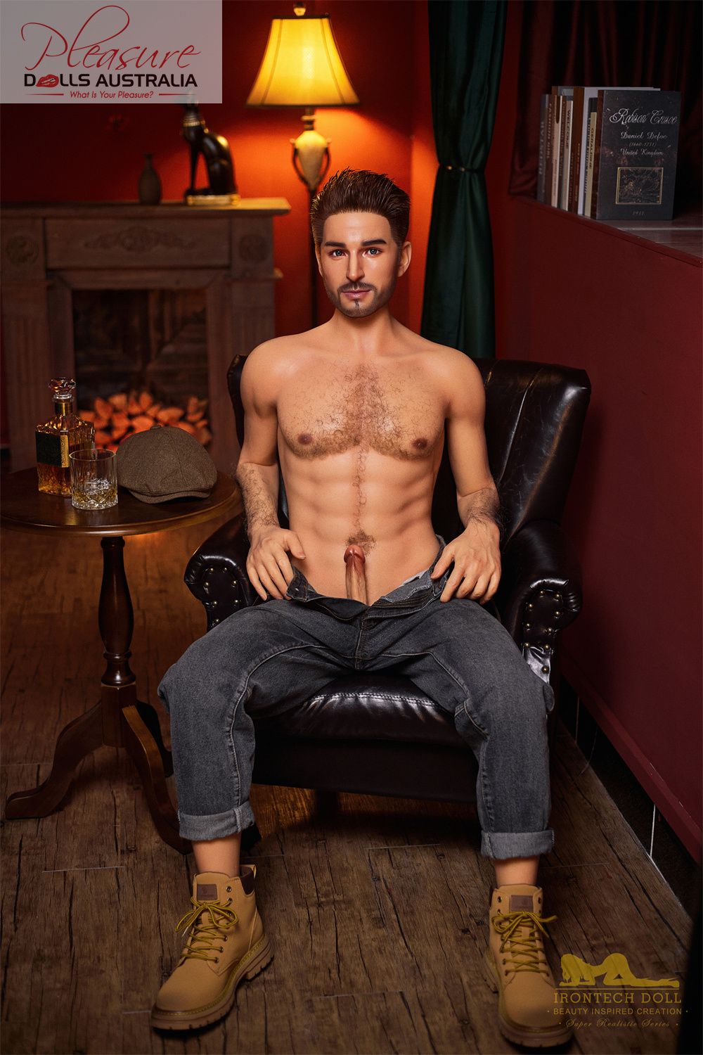 GEORGE<br>170cm Irontech Male Doll<br>Full Silicone - Pleasure Dolls Australia