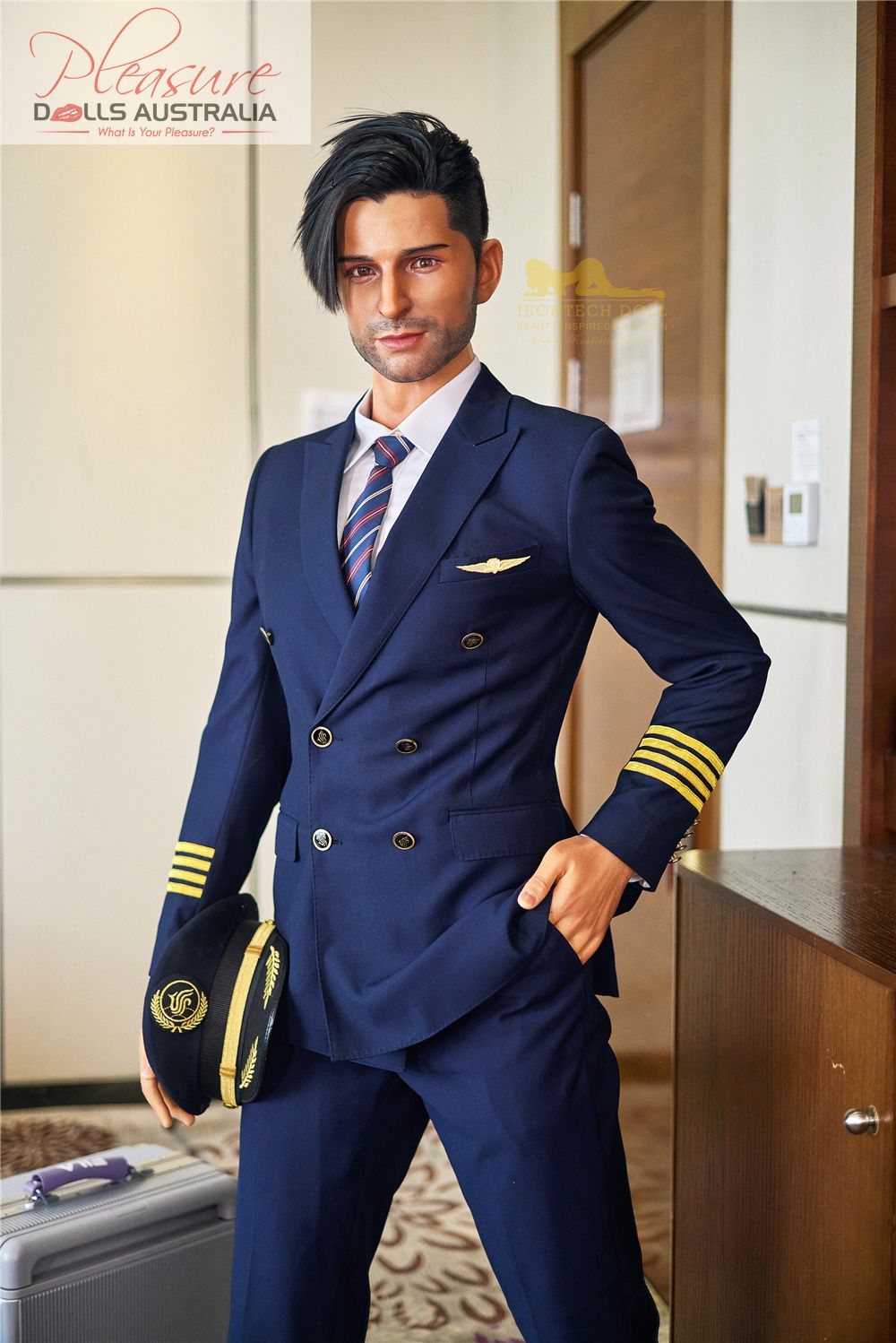 GEORGE<br>176cm Irontech Male Doll<br>Full Silicone - Pleasure Dolls Australia