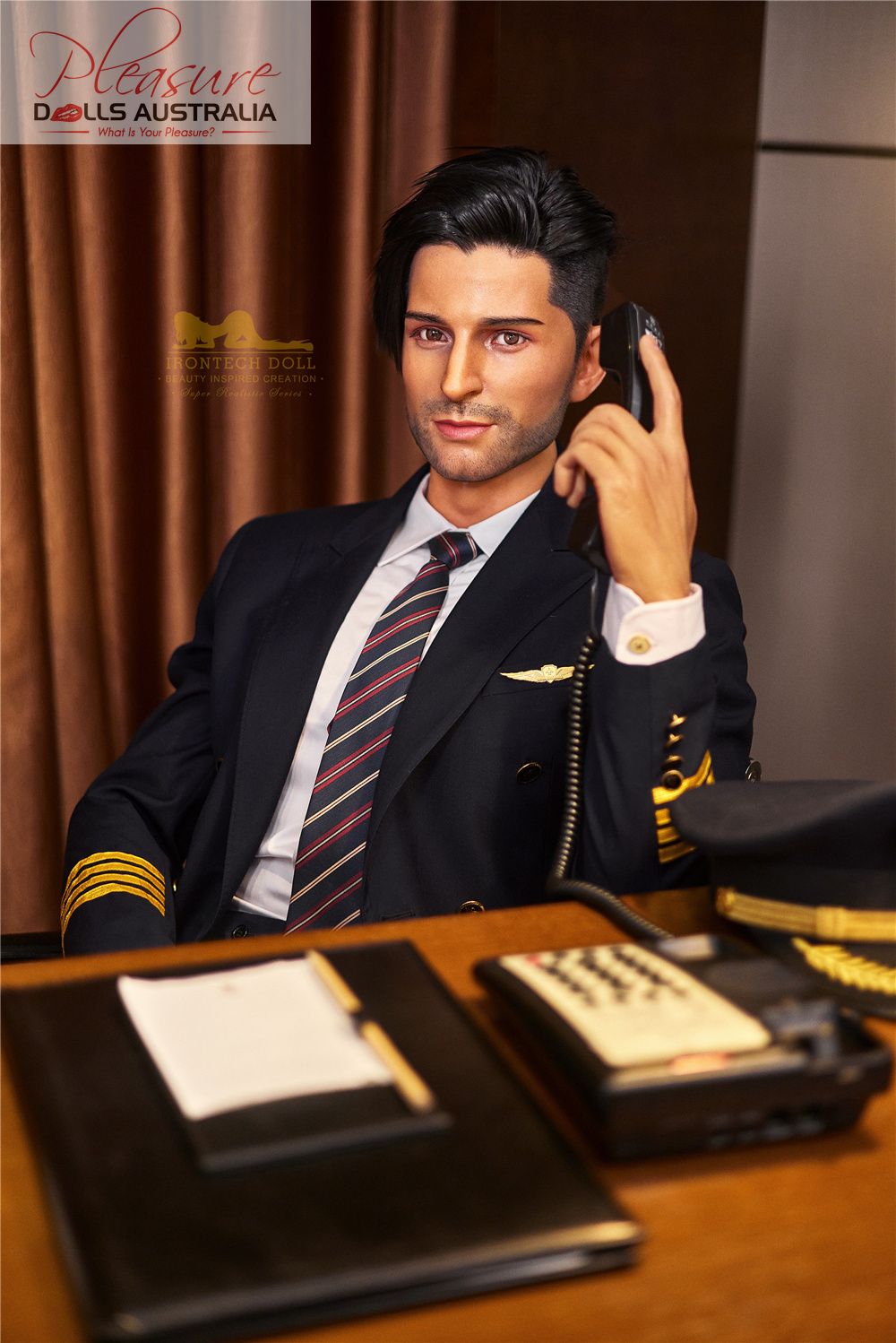 GEORGE<br>176cm Irontech Male Doll<br>Full Silicone - Pleasure Dolls Australia