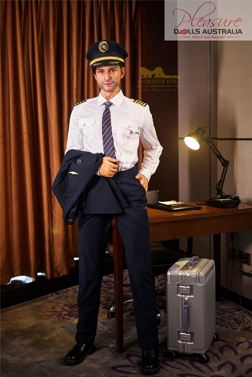 GEORGE<br>176cm Irontech Male Doll<br>Full Silicone - Pleasure Dolls Australia