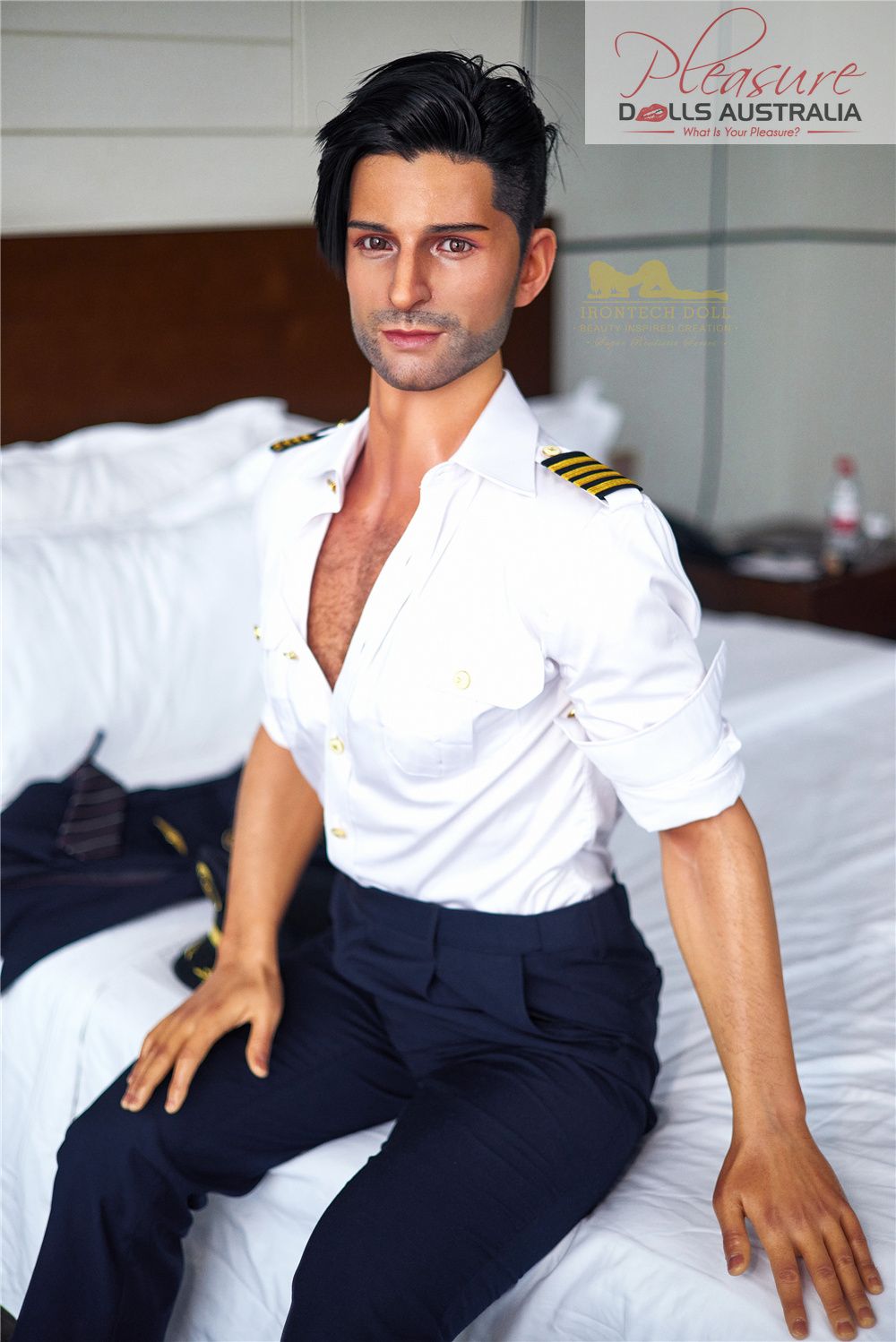 GEORGE<br>176cm Irontech Male Doll<br>Full Silicone - Pleasure Dolls Australia