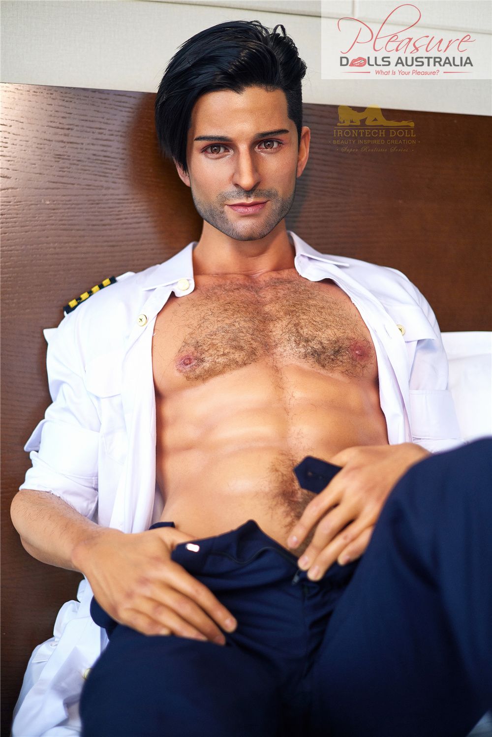 GEORGE<br>176cm Irontech Male Doll<br>Full Silicone - Pleasure Dolls Australia