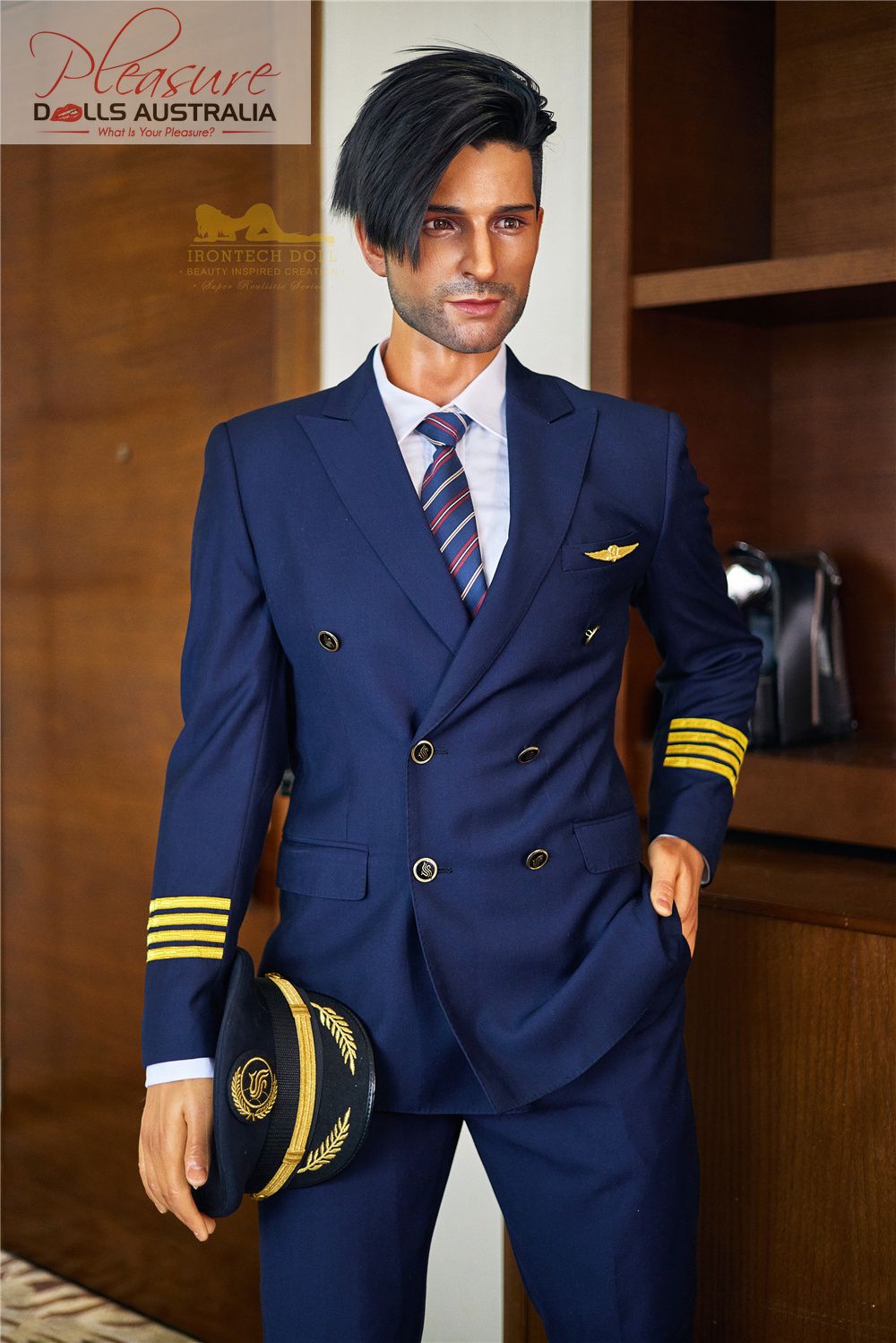 GEORGE<br>176cm Irontech Male Doll<br>Full Silicone - Pleasure Dolls Australia