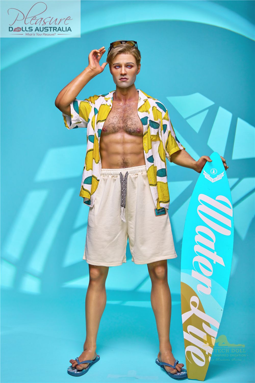 JACK<br>176cm Irontech Male Doll<br>Full Silicone - Pleasure Dolls Australia