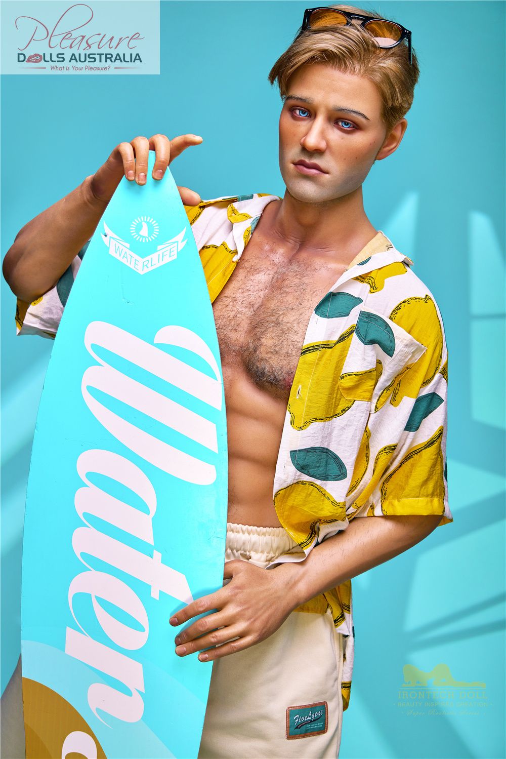 JACK<br>176cm Irontech Male Doll<br>Full Silicone - Pleasure Dolls Australia