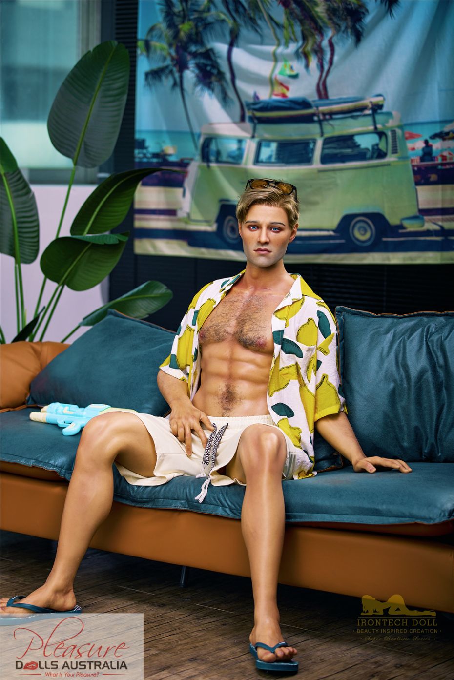 JACK<br>176cm Irontech Male Doll<br>Full Silicone - Pleasure Dolls Australia