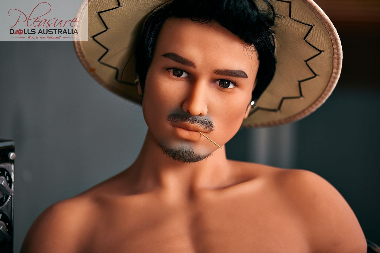 KELVIN <br>100cm Irontech Male Upper Body Sex Torso - Pleasure Dolls Australia