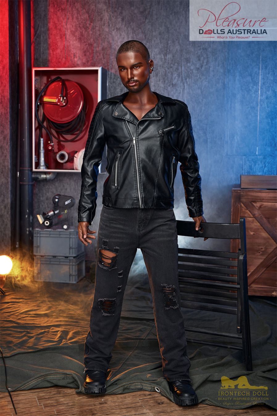 KEVIN<br>170cm Irontech Male Doll<br>Full Silicone - Pleasure Dolls Australia