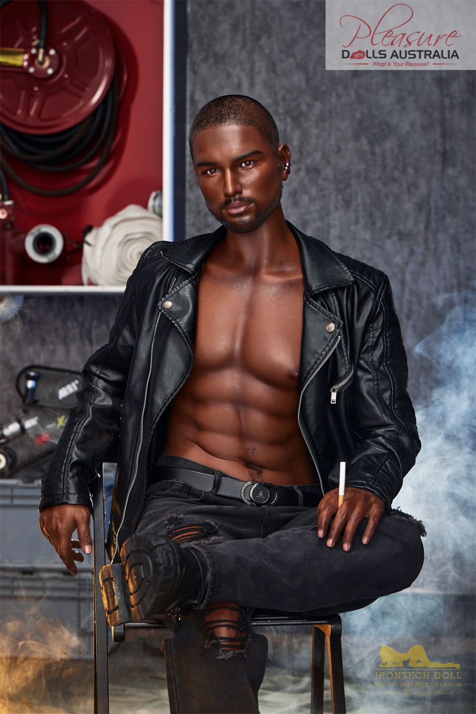 KEVIN<br>170cm Irontech Male Doll<br>Full Silicone - Pleasure Dolls Australia