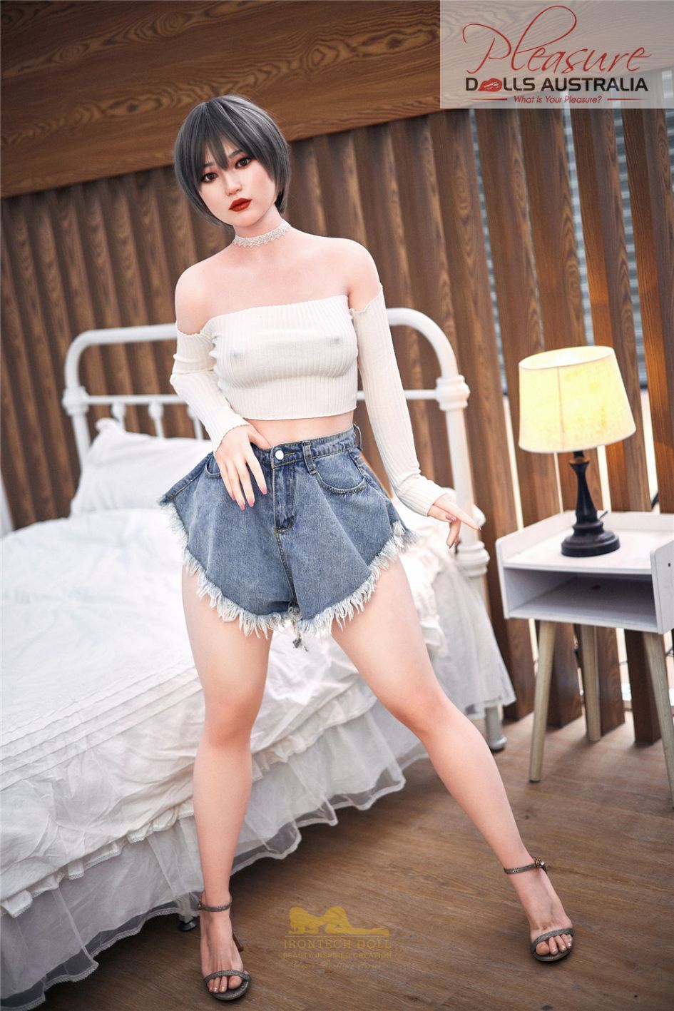 MISA - 152cm B-Cup<br>Irontech Full Silicone Doll - Pleasure Dolls Australia