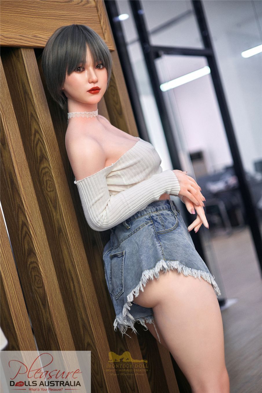 MISA - 152cm B-Cup<br>Irontech Full Silicone Doll - Pleasure Dolls Australia