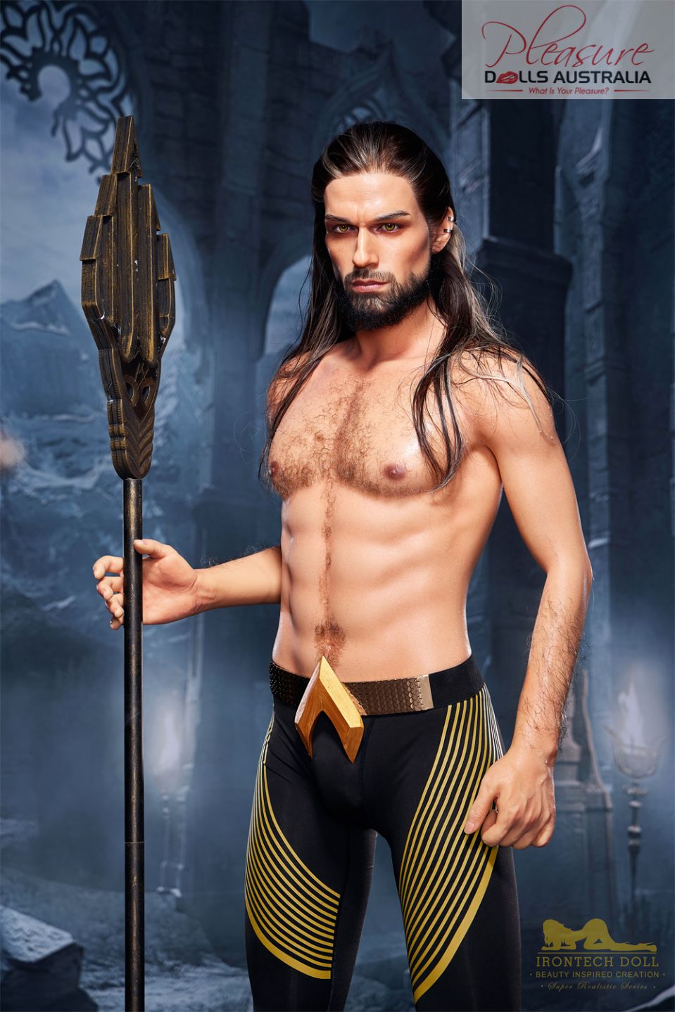 THOMAS<br>170cm Irontech Male Doll<br>Full Silicone - Pleasure Dolls Australia