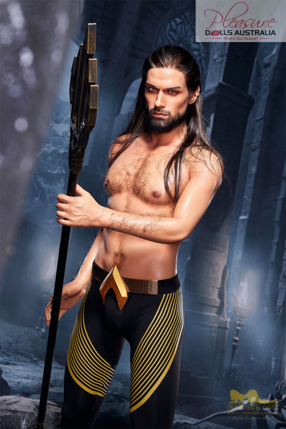 THOMAS<br>170cm Irontech Male Doll<br>Full Silicone - Pleasure Dolls Australia