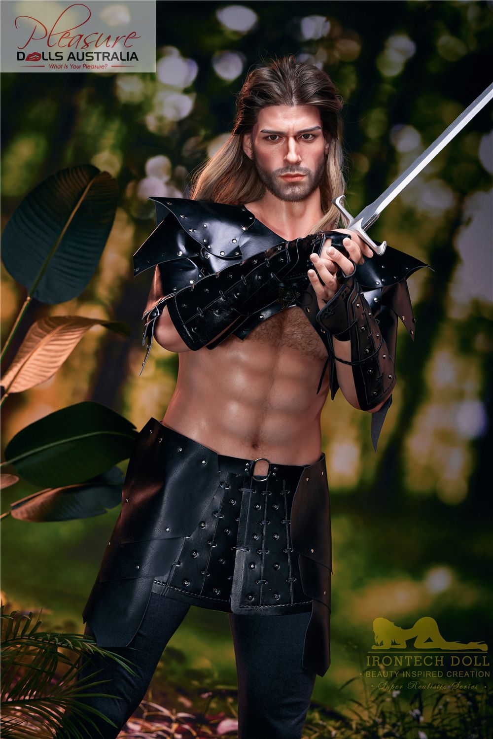 THOMAS<br>176cm Irontech Male Doll<br>Full Silicone - Pleasure Dolls Australia