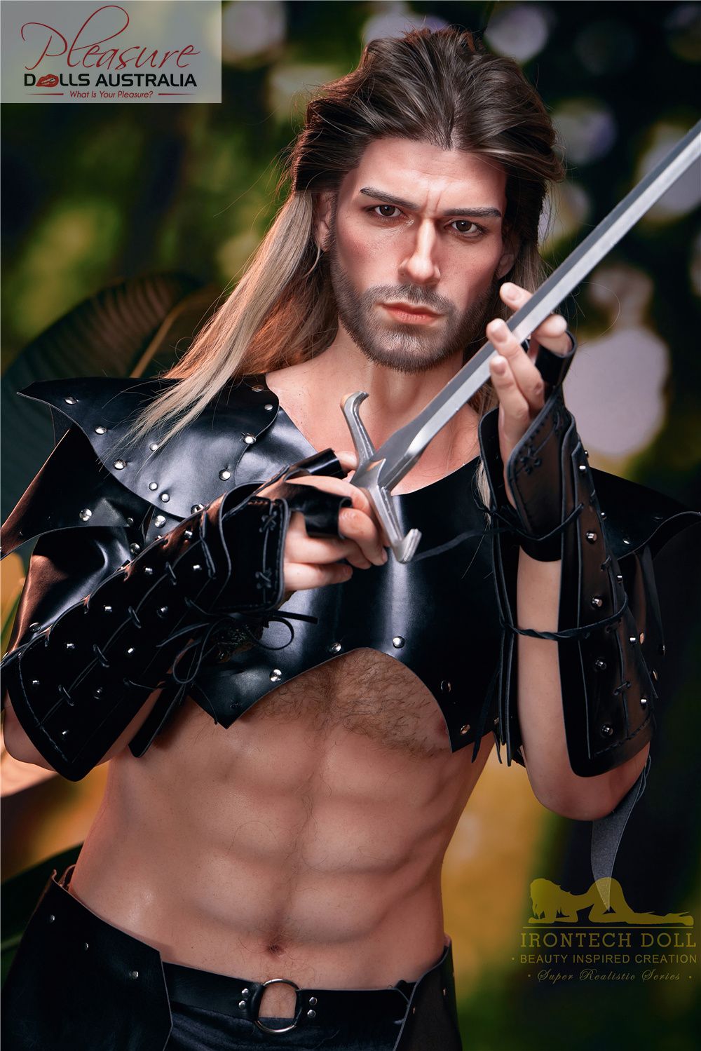 THOMAS<br>176cm Irontech Male Doll<br>Full Silicone - Pleasure Dolls Australia