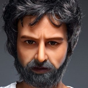 Irontech Male Doll Head Package for<br>your Irontech Male Doll. - Pleasure Dolls Australia