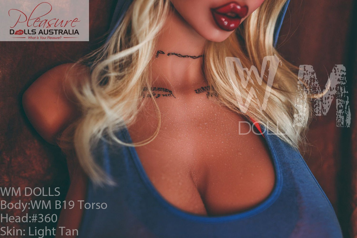 BILYANA - 82cm WM Dolls 'Nipple Sex' <br>Upper Body Sex Torso - Pleasure Dolls Australia