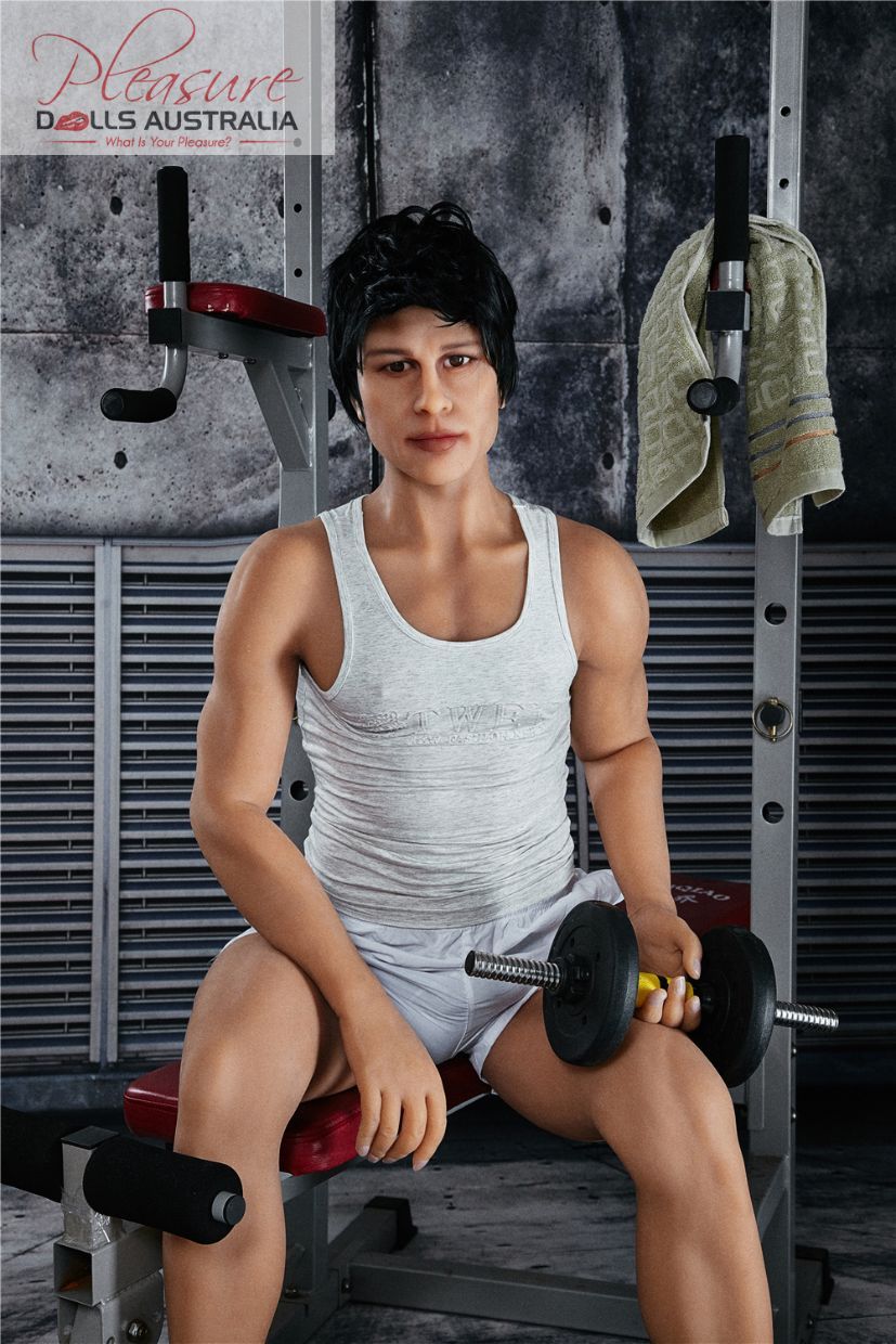 CHARLES (GYM)<br>162cm Irontech Male Sex Doll - Pleasure Dolls Australia